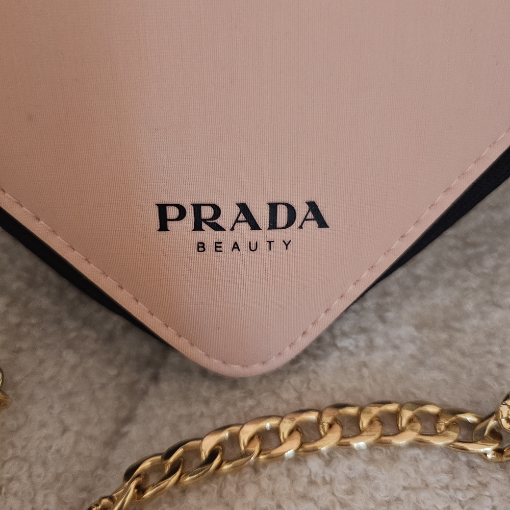 Prada Beauty Triangular Pouch. - Picture 3 of 12
